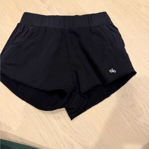 ALO Yoga Women's Athletic Black Shorts